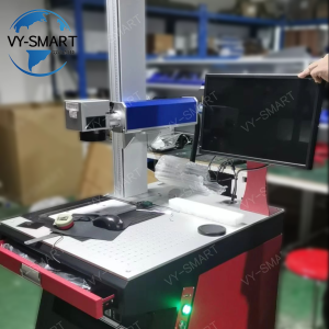 VYZX-100WC MOPA Laser marking machine successfully delivered