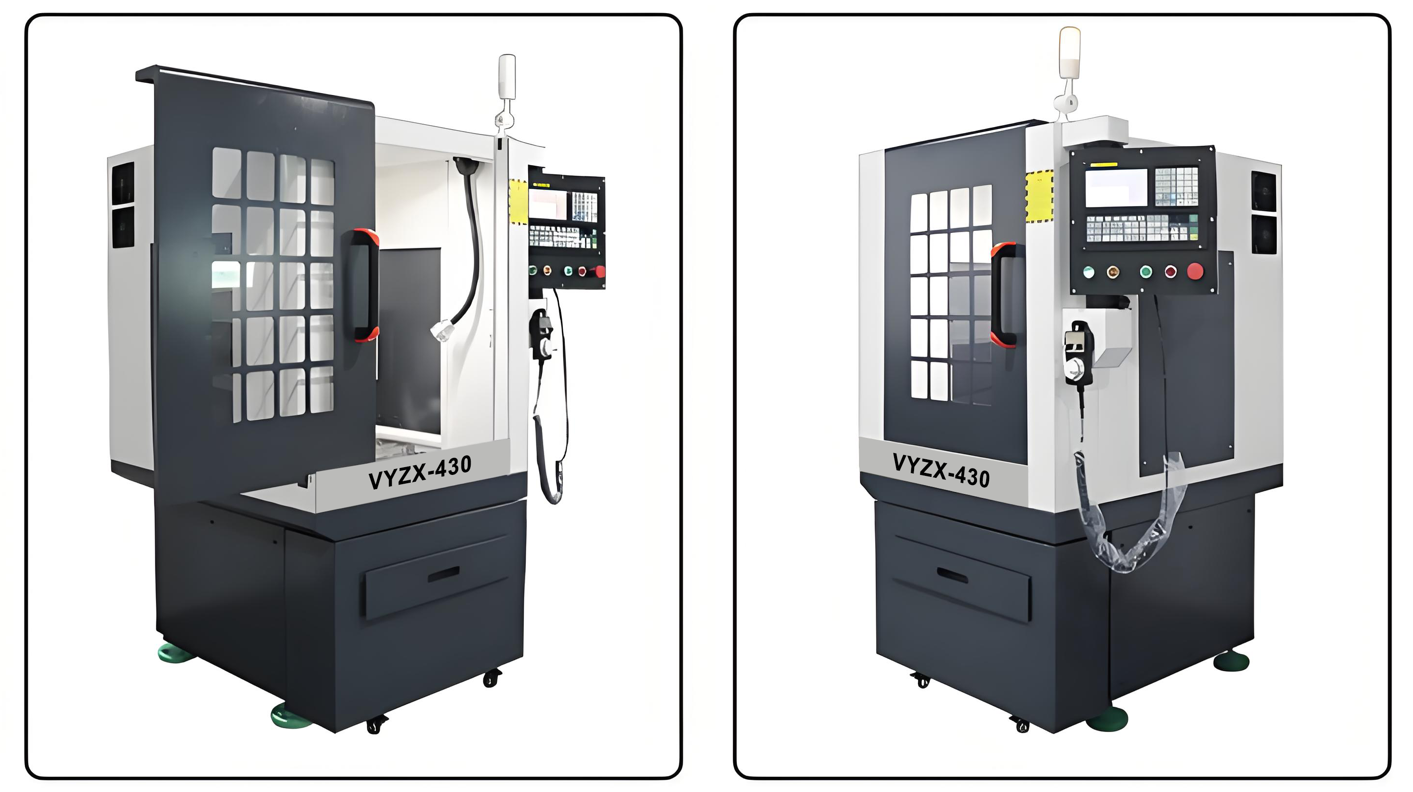 VYZX-430 engraving machine automatic tool change cnc engraving machine Small CNC metal plastic copper aluminum hot stamping plate fixture - News - 1