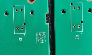 Laser cutting and engraving PCB